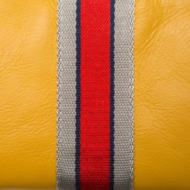 Барсетка гаманець Gianni Conti з натуральної шкіри 2658237-mustard