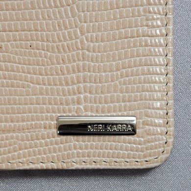 Обкладинка для паспорта з натуральної шкіри Neri Karra 0040.cream-7