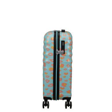 Дитяча пластикова валіза Wavebreaker Disney Minnie Pastel Dots American Tourister на 4 здвоєних колесах 31c.004.017