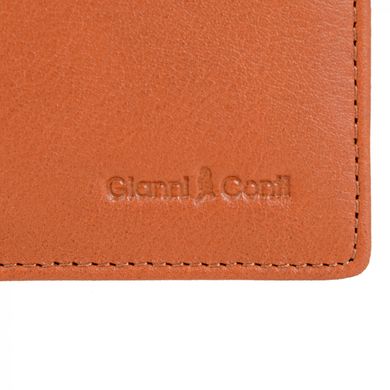 Гаманець чоловічий Gianni Conti з натуральної шкіри 587844-leather/dark brown