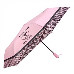 Зонт складной автомат Moschino8872-openclosecn-pink
