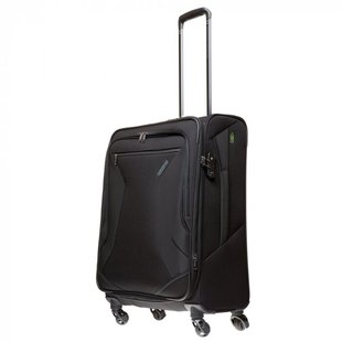 Валіза з екологічної тканини Eko Wanderer American Tourister на 4 колесах 83g.009.002