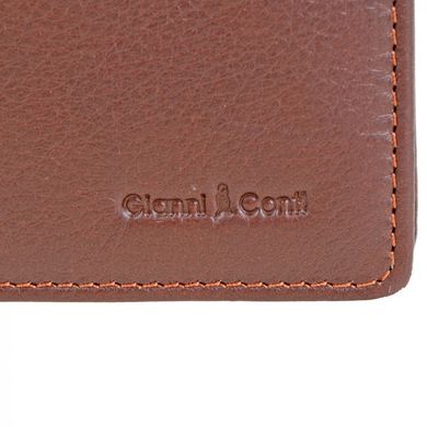 Кошелёк мужской Gianni Conti из натуральной кожи 587850-brown/orange