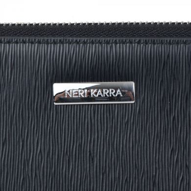 Борсетка-кошелек из натуральной кожи Neri Karra 4102.134.01/301.01 черная