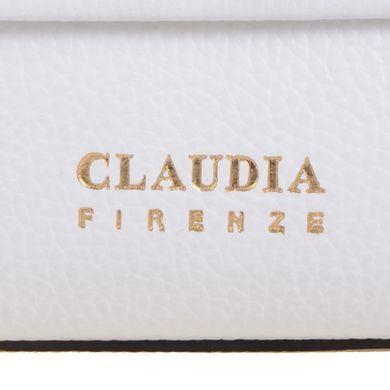 Сумка женская итальянского бренда Claudia из натуральной кожи 11072-bianco