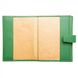 Обкладинка комбінована для паспорта та прав Petek з натуральної шкіри 595-254-09 зелёная:5
