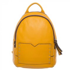Класический рюкзак из натуральной кожи Gianni Conti 583675-mustard