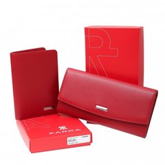 Подарочный набор из натуральной кожи Karra k0513/0040.3-01.05 красный