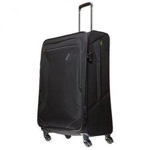 Валіза з екологічної тканини Eko Wanderer American Tourister на 4 колесах 83g.009.003