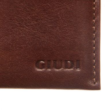 Кредитница Giudi з натуральної шкіри 6232/gd-02 коричневий