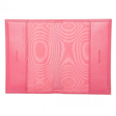 Обкладинка для паспорта з натуральної шкіри Neri Karra 0040.3-01.27 рожева
