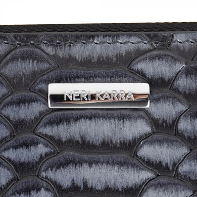 Барсетка-гаманець з натуральної шкіри Neri Karra 0948.132.01 чорний