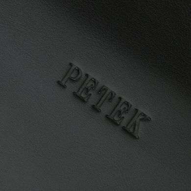 Сумка мужская Petek из натуральной кожи 3860-000-01 черная