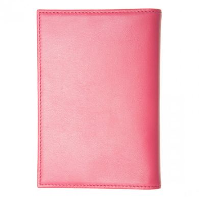 Обкладинка для паспорта з натуральної шкіри Neri Karra 0040.3-01.27 рожева