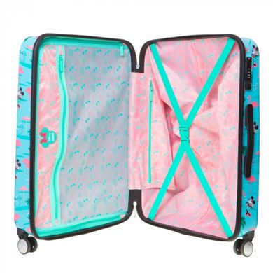 Детский пластиковый чемодан Disney Funlight Minnie Miami Beach American Tourister 48c.021.002 мультицвет