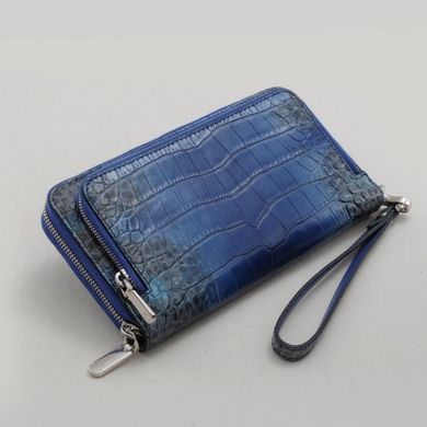 Борсетки гаманець з натуральної шкіри Neri Karra 0965.2-77.46 синя
