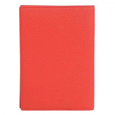 Обложка для паспорта Petek из натуральной кожи 581-234-10 красный