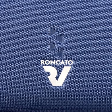 Чемодан текстильный Crosslite Roncato на 2 колесах 414852/03 синий