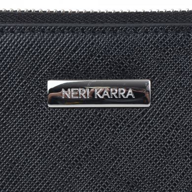 Борсетки-гаманець з натуральної шкіри Neri Karra 4106.47.01/301.01 чорна