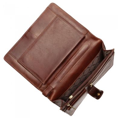 Борсетка-кошелек Giudi из натуральной кожи 4635/gd-02 коричневая