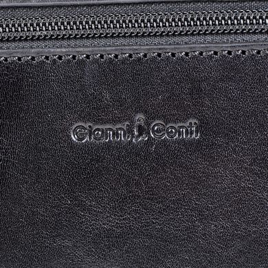 Барсетка Gianni Conti из натуральной кожи 9402019-black