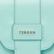 Сумка жіноча Tergan з натуральної шкіри 79984-mint/floater-mint/analin:6