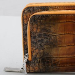 Борсетки гаманець з натуральної шкіри Neri Karra 0965.2-77.70 мультиколір
