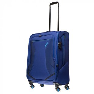 Валіза з екологічної тканини Eko Wanderer American Tourister на 4 колесах 83g.041.002