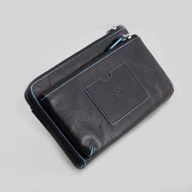 Борсетки-гаманець з натуральної шкіри Piquadro ac2925b2/n чорна