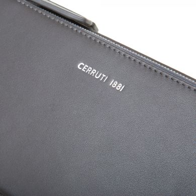 Барсетка гаманець Cerruti1881 з натуральної шкіри cema03619m-grey