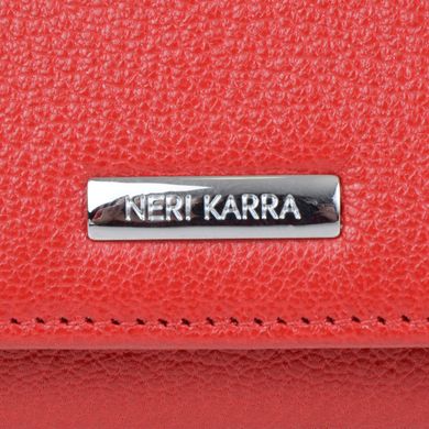 Гаманець жіночий з натуральної шкіри Neri Karra eu0557.22.05 червоний