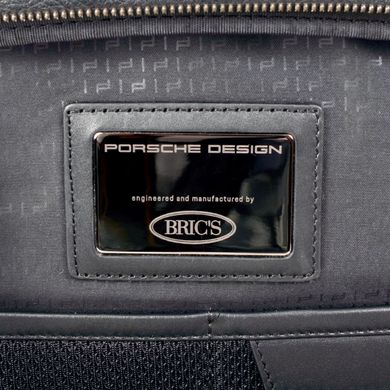 Рюкзак из натуральной кожи с отделением для ноутбука Porsche Design Roadster ole01602.001 черный