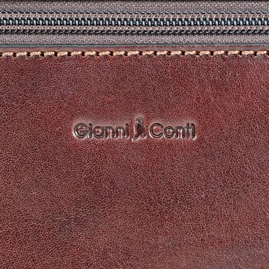 Барсетка Gianni Conti з натуральної шкіри 9402019-brown