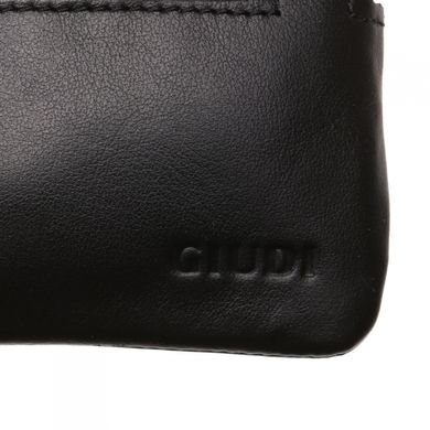 Ключница Giudi из натуральной кожи 61014/vlv-03 черная