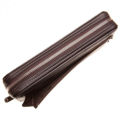 Борсетки-гаманець з натуральної шкіри Neri Karra 0950.55.49 коричневий