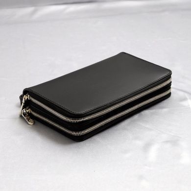 Барсетка-кошелёк из натуральной кожи Neri Karra 0948.1-14.01 черный