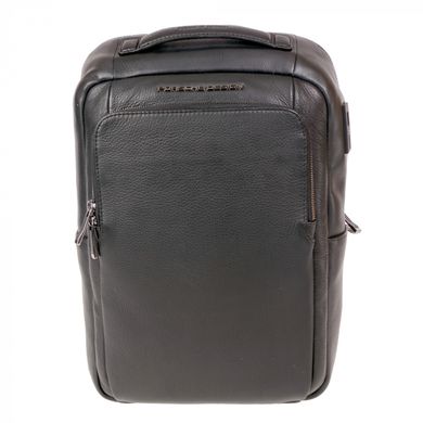 Рюкзак з натуральної шкіри з відділенням для ноутбука Porsche Design Roadster ole01600.001 чорний