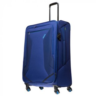 Валіза з екологічної тканини Eko Wanderer American Tourister на 4 колесах 83g.041.003