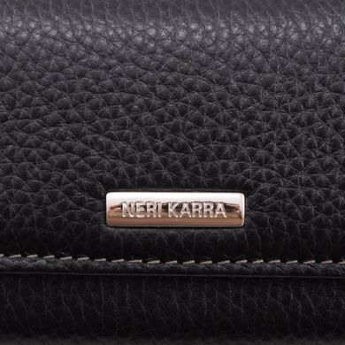 Класична ключниця з натуральної шкіри Neri Karra 0026s-1.05.01 чорний