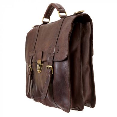 Класичний портфель Gianni Conti з натуральної шкіри 4001380-brown