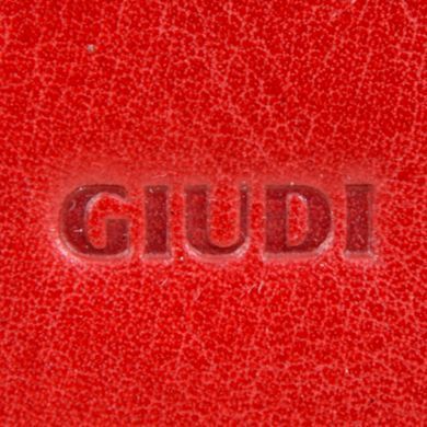 Монетниця Giudi з натуральної шкіри 6385/gd-05 червоний