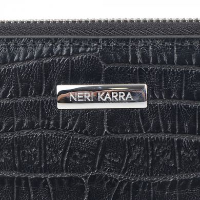 Борсетки-гаманець з натуральної шкіри Neri Karra 4106.77.01/301.01 чорна