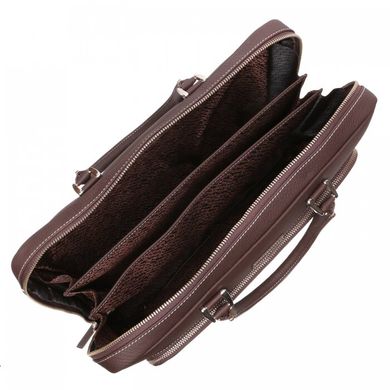 Сумка-портфель Petek из натуральной кожи 3868-234-kd2 коричневый