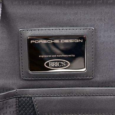 Рюкзак з натуральної шкіри з відділенням для ноутбука Porsche Design Roadster ole01603.001 чорний