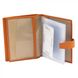 Обложка комбинированная для паспорта и прав 595-254-24 оранжевая:3