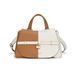 Сумка женская Nannini из натуральной кожи 18531-cognac/white:1