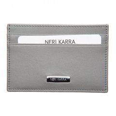 Кредитница Neri Karra из натуральной кожи 0133.3-01.11 серый
