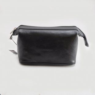 Дорожная косметичка Chiarugi из натуральной кожи 5216-2 чёрная