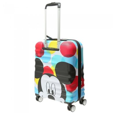 Дитяча пластикова валіза на 4х колесах Wavebreaker Mickey Mouse American Tourister 31c.012.001