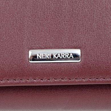 Классическая ключница из натуральной кожи Neri Karra 0025.3-01.153 бордовый